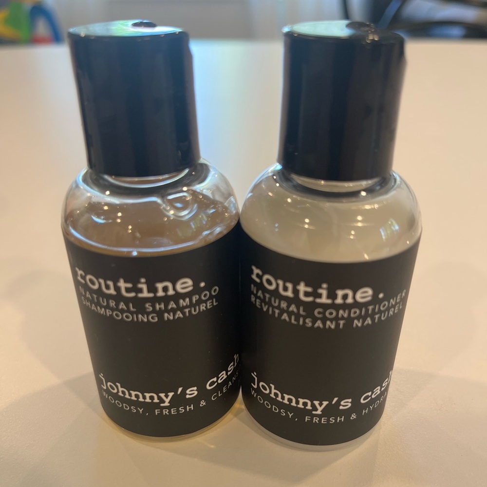 Routine | Johnny’s Cash Shampoo & Conditioner